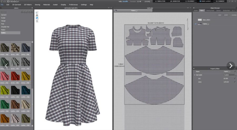 Contoh materi CLO3D: MINGGU KE 2 – PEMBUATAN DAN MEMPERBAIKI AVATAR