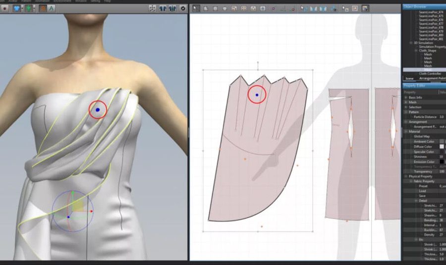 Contoh materi CLO3D: MINGGU KE 3 – KAIN TENUN, CETAKAN, DETALISASI, AKSESORIS, BAHAN MULTILAPIS