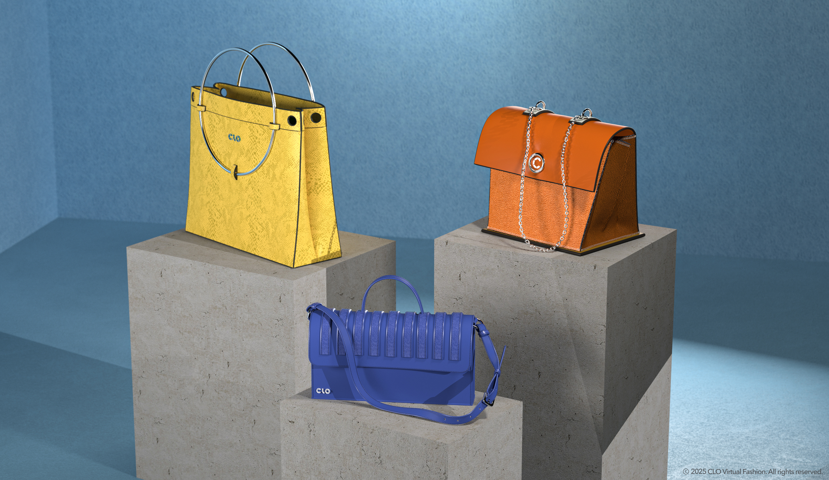 Portfolio fashion designer digital - koleksi busana profesional dibuat dengan CLO3D